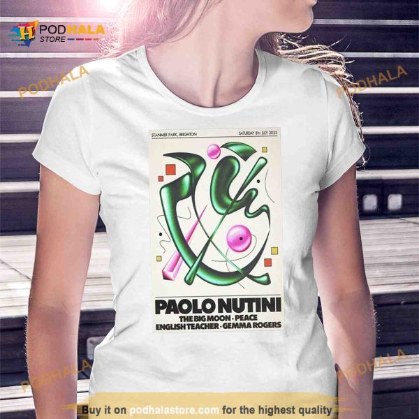 poster Paolo Nutini 8th July 2023 Brighton US Tour Shirt