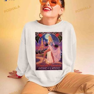 rose De Provence Avenue De L'amour Poster Shirt 2