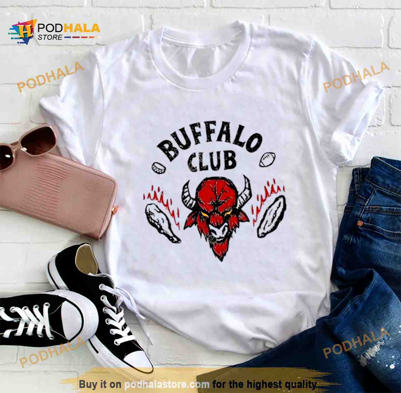 I Love The Bills Funny Tee The Buffalo Bills Merch - Printing Ooze