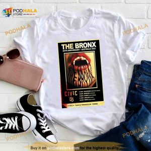 the Bronx 20th Anniversary Tour Australia 2023 Poster Shirt 2