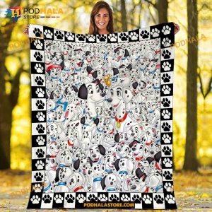101 Dalmatians Fleece Blanket, 101 Dalmatians Disney Blanket