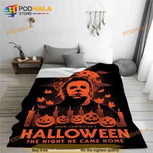 HALLOWEEN top Michael Myers Plush Blanket