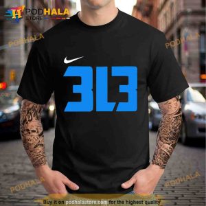 313 3L3 Detroit Lions Trending Shirt
