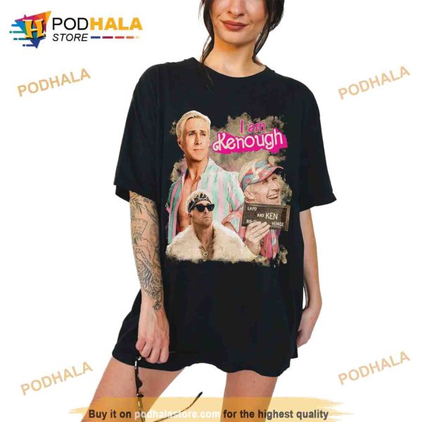 90s Vintage I am Kenough Ryan Gosling Shirt, Barbie Ken Movie 2023 Shirt