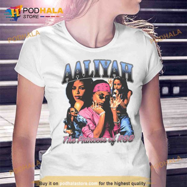 AALIYAH The Princess Of R&B Shirt For Music Fans