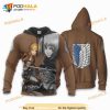 AOT Armin Arlert Attack On Titan Anime Manga 3D Hoodie