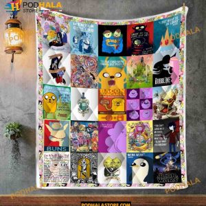 Adventure Time Fleece Blanket, Finn Kids Blanket