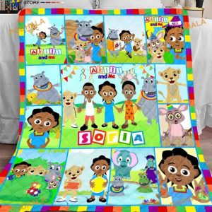 Akili and Me Quilt, Disney Akili and Me Fleece Blanket