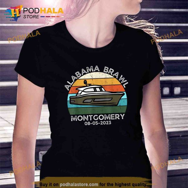 Alabama Brawl Montgomery Folding Chair Riverfront Boat Tee Trending Shirt