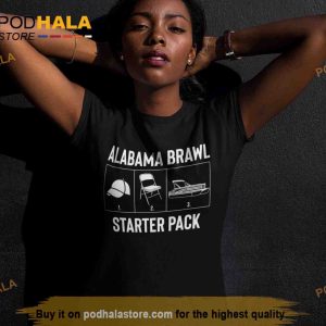 Alabama Brawl Starter Pack Shirt Folding Chair Fight Montgomery Tea Party 3
