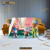 Alice's Wonderland Bakery Custom Name Fleece Blanket