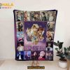 All Members BTS Fleece Blanket, BTS Photo Collage Blanket