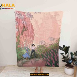 Anime Ghi-bli Nausi caa Blanket, SpiritedAway Blanket -