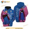 Anna Frozen Disney Unisex Cartoon Graphic 3D Hoodie, Sweatshirt, Shirt