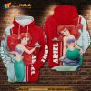 Ariel - The Little Mermaid Disney Over Print 3D Hoodie