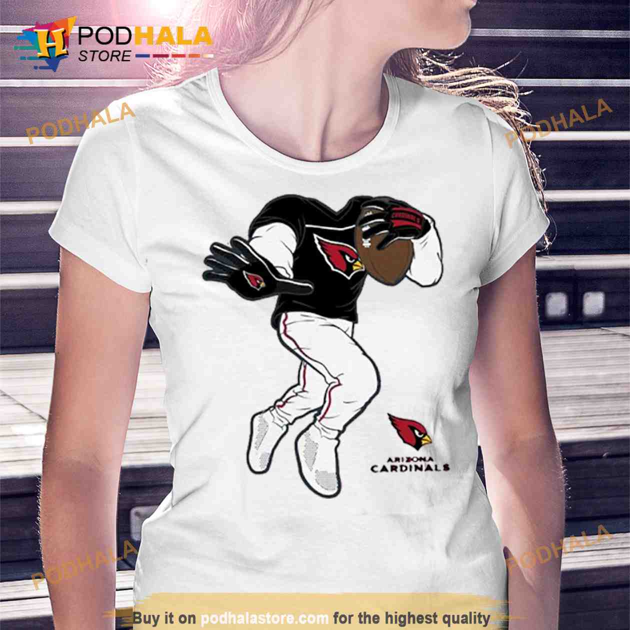 Arizona Cardinals Toddler Stiff Arm Shirt - Bring Your Ideas