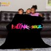 B182 Logo With The NINE Album Colors Blanket