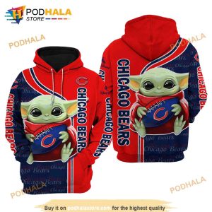 Baby Yoda Red Disney Unisex Cartoon Graphic 3D Hoodie, Sweatshirt, Shirt