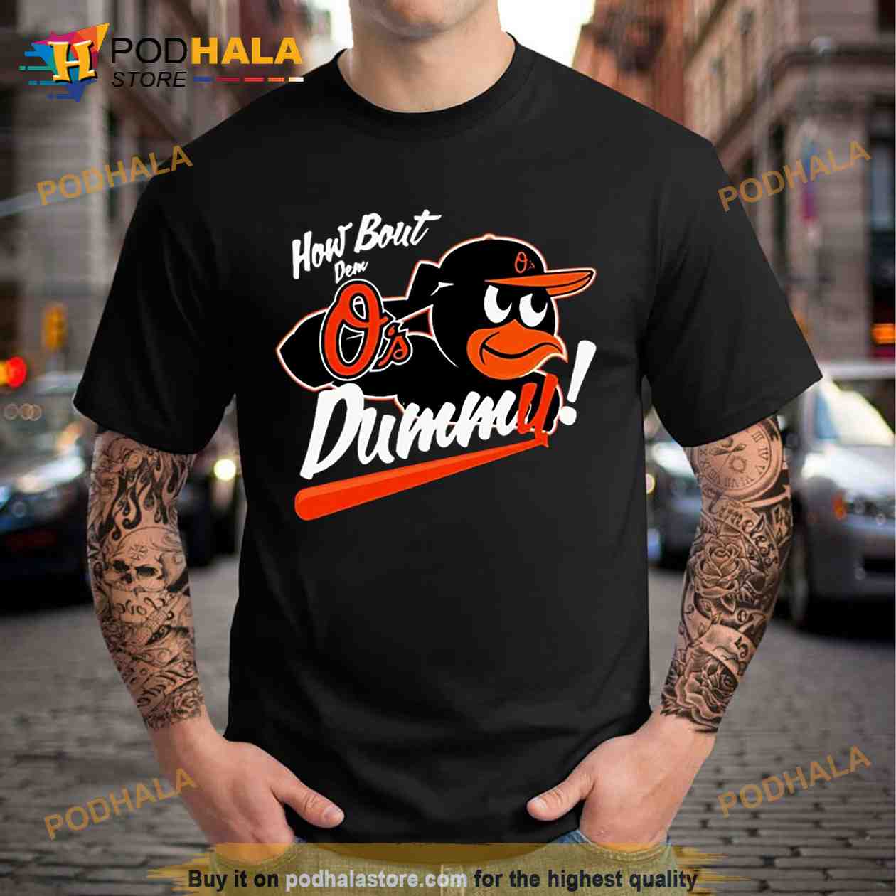 Baltimore Orioles How About Dem O's Dummy Shirt