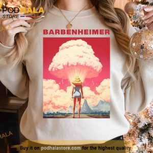 Barbenheimer Barbie Movie Oppenheimer Shirt Christopher Nolan Margot Robbie Trendy Tee 2
