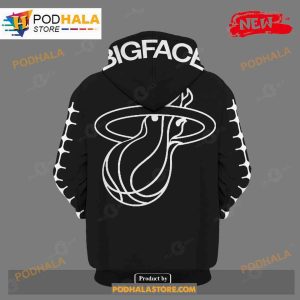 Big Face Coffee Jimmy Butler Black Sweatshirt 3D Hoodie 2