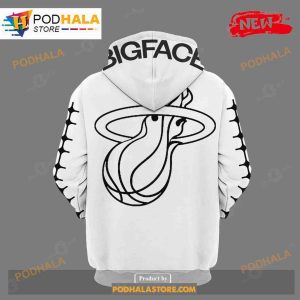 Big Face Coffee Jimmy Butler White Sweatshirt 3D Hoodie 3