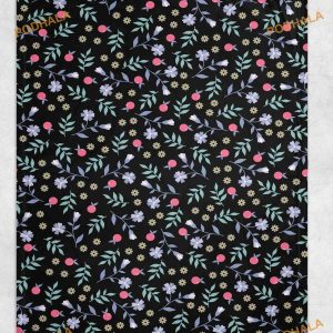 Black Floral Blanket Flower, Dark Flower Decor