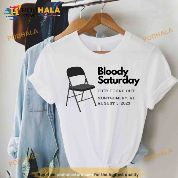 Bloody Saturday Shirt, Riverboat Brawl Montgomery Fight Tee