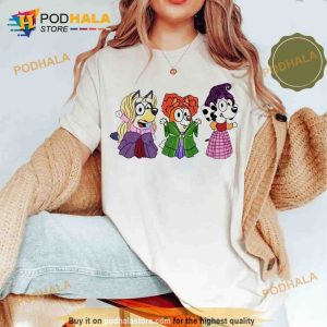 Bluey Hocus Pocus Halloween Shirt, Bluey Bingo Spooky Tshirt