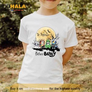 Bluey The Nightmare Before Halloween Costume Shirt Bluey And Friends Horror Halloween 2