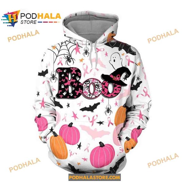 Boo Trick Or Treat Halloween All Over Print For Tee Sweatshirt 3D Hoodie