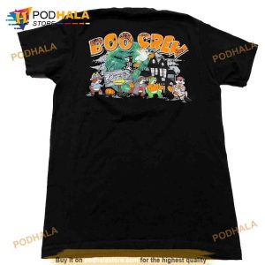 Bucees Boo Crew Black Funny Halloween Shirt - Texas Gas Station Beaver