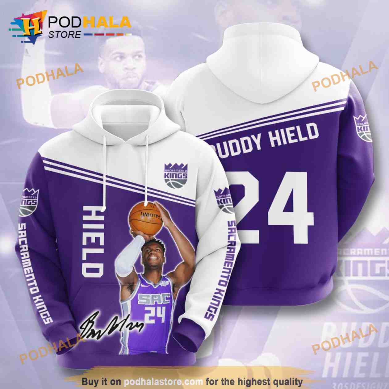 Custom Sacramento Kings Jerseys, Customized Kings Shirts, Hoodies