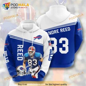 Buffalo Bills 3D Hoodie Sweatshirt Josh Allen - Bring Your Ideas, Thoughts  And Imaginations Into Reality Today