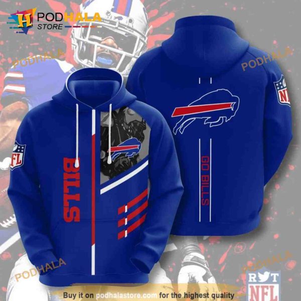 Buffalo Bills Usa 3D Hoodie Sweatshirt
