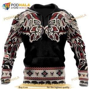 Buffalo Myth - Native American 3D Hoodie