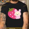 Bunny Korilakkuma Loves Strawberries Trending Shirt