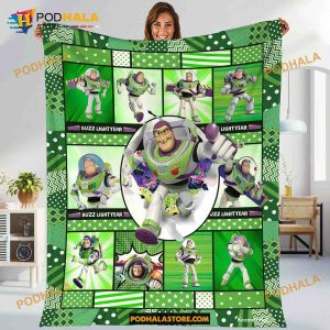 Buzz Lightyear Fleece Blanket, Buzz Lightyear Disney Blanket