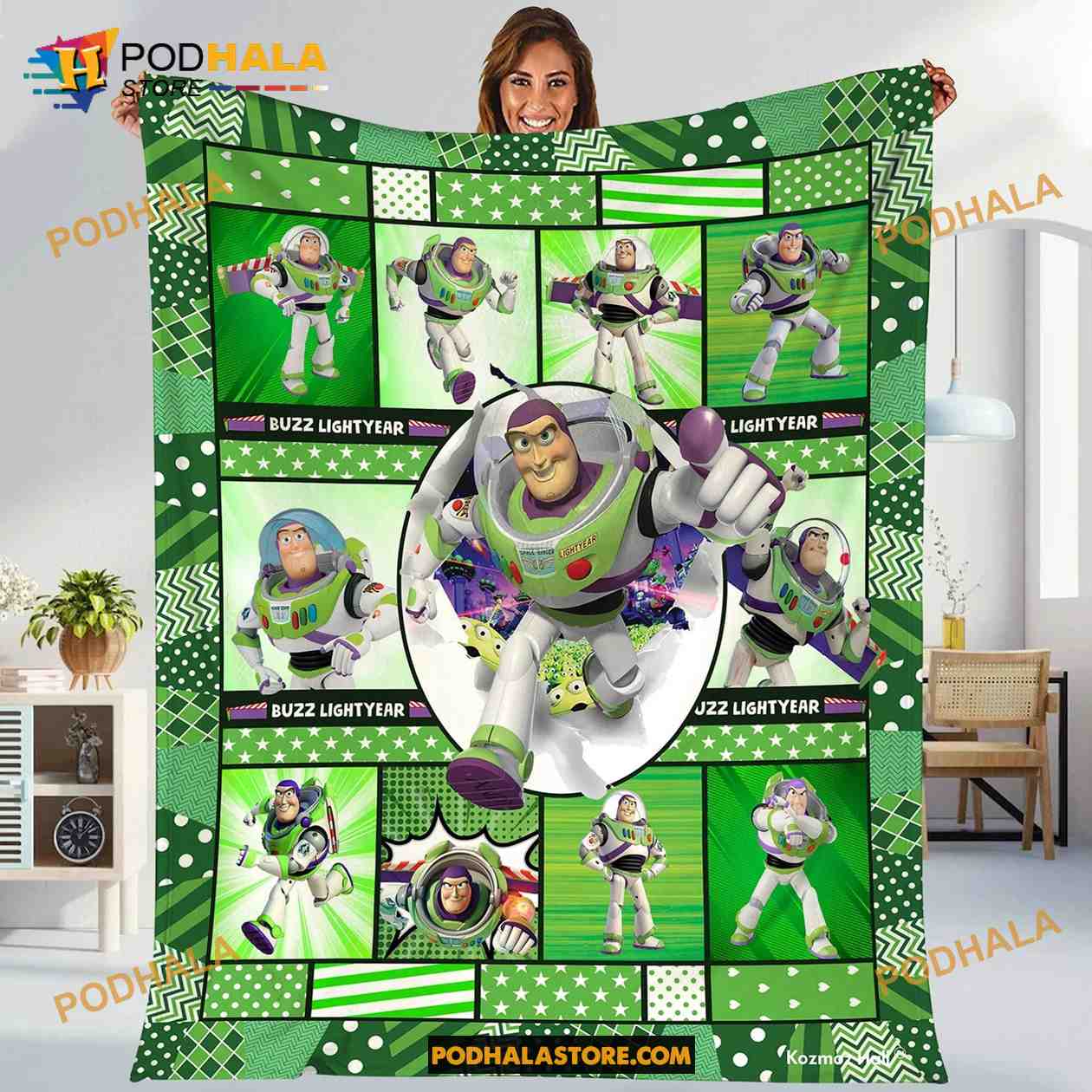 Buzz lightyear throw online blanket