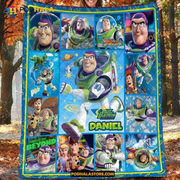 Buzz Lightyear Quilt, Buzz Lightyear Disney Fleece Blanket