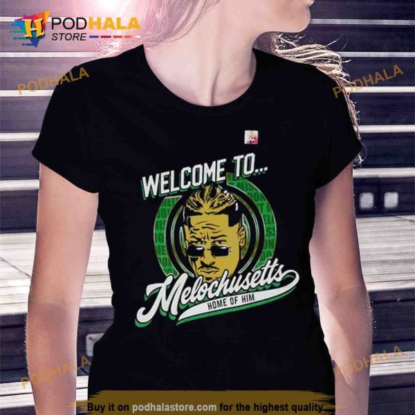 Carmelo Hayes WWE Autographed Welcome To Melochusetts Trending Shirt
