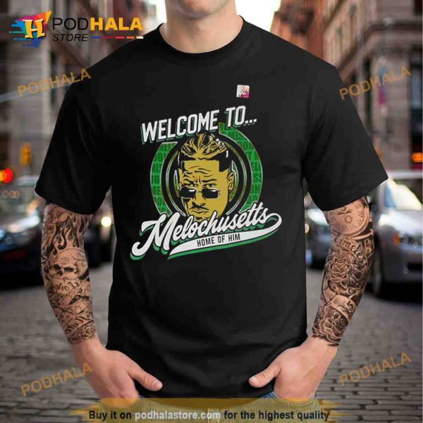 Carmelo Hayes WWE Autographed Welcome To Melochusetts Trending Shirt