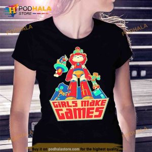 Castpixel Girls Make Games Trending Shirt