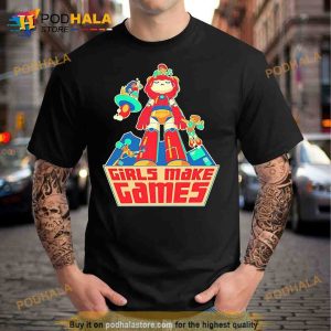 Castpixel Girls Make Games Trending Shirt 2