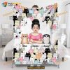 Cat Mom - Personalized Christmas Day Cat Blanket, Quilt