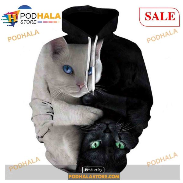 Cats Fashion Essentials Sweatshirt 3D Hoodie Limited Edition
