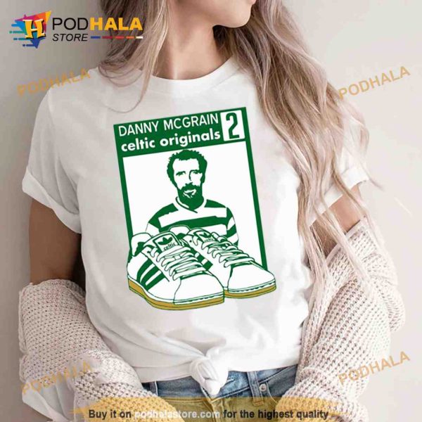 Celtic Fc Danny Mcgrain Shirt