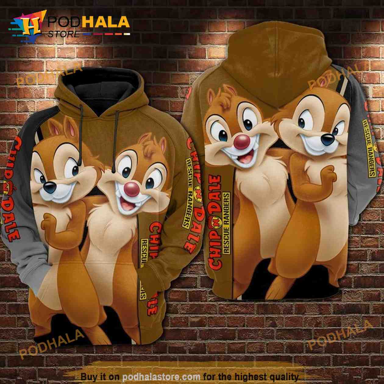 Tom And Jerry Lovely All Over Print 3D Hoodie