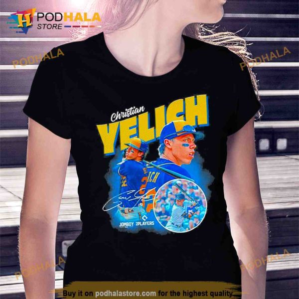 Christian Yelich Milwaukee Signature Series 2023 Trending Shirt
