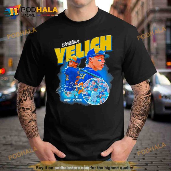 Christian Yelich Milwaukee Signature Series 2023 Trending Shirt